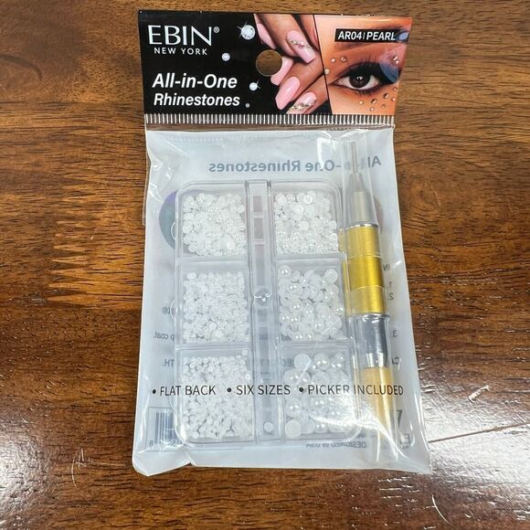 All-In-One Rhinestone EBIN New York Coachella Festivals Party clubs Pearls - Picture 6 of 10